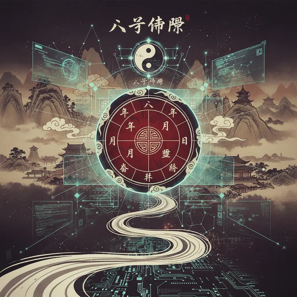 八字命盤 - 八字排盤