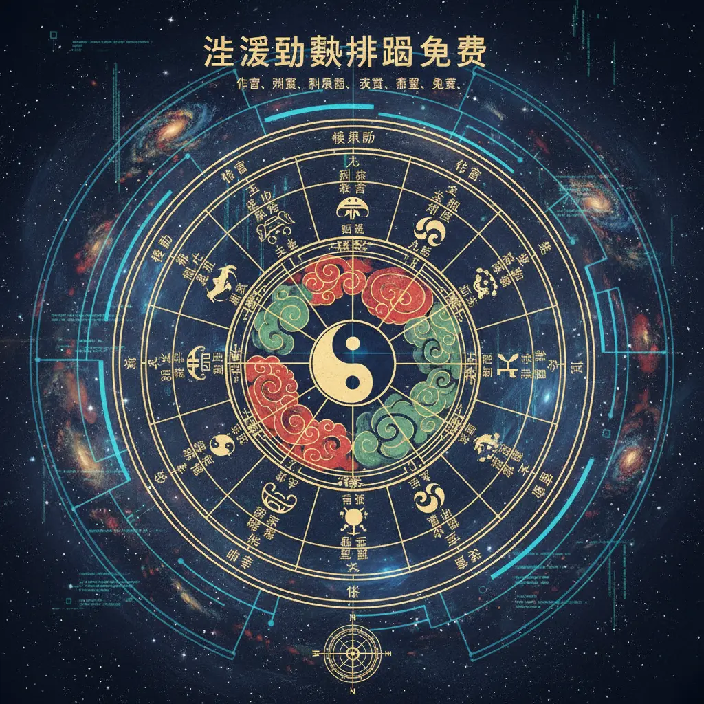 紫微斗數排盤免費 - 命盤