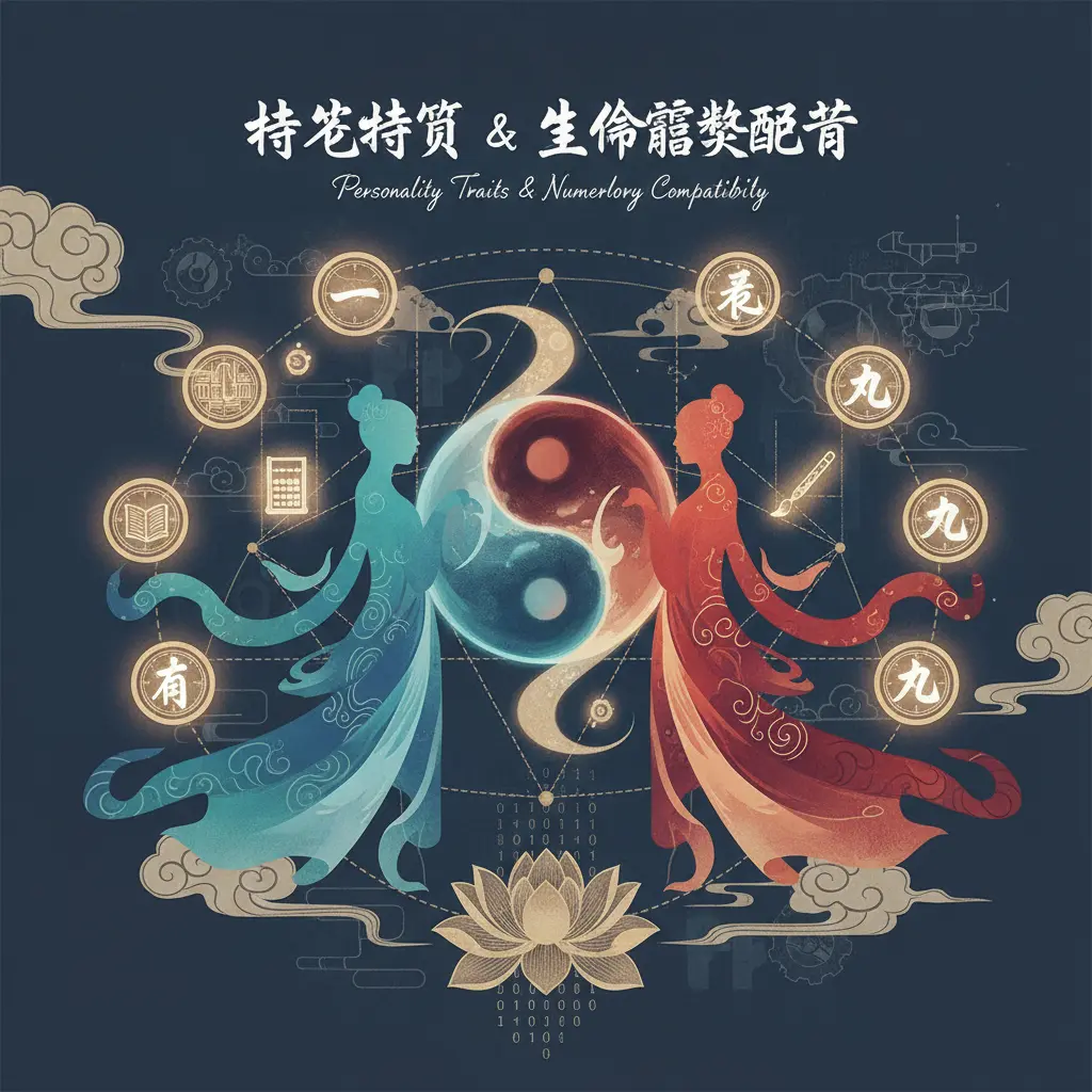 生命靈數配對 - 性格特質