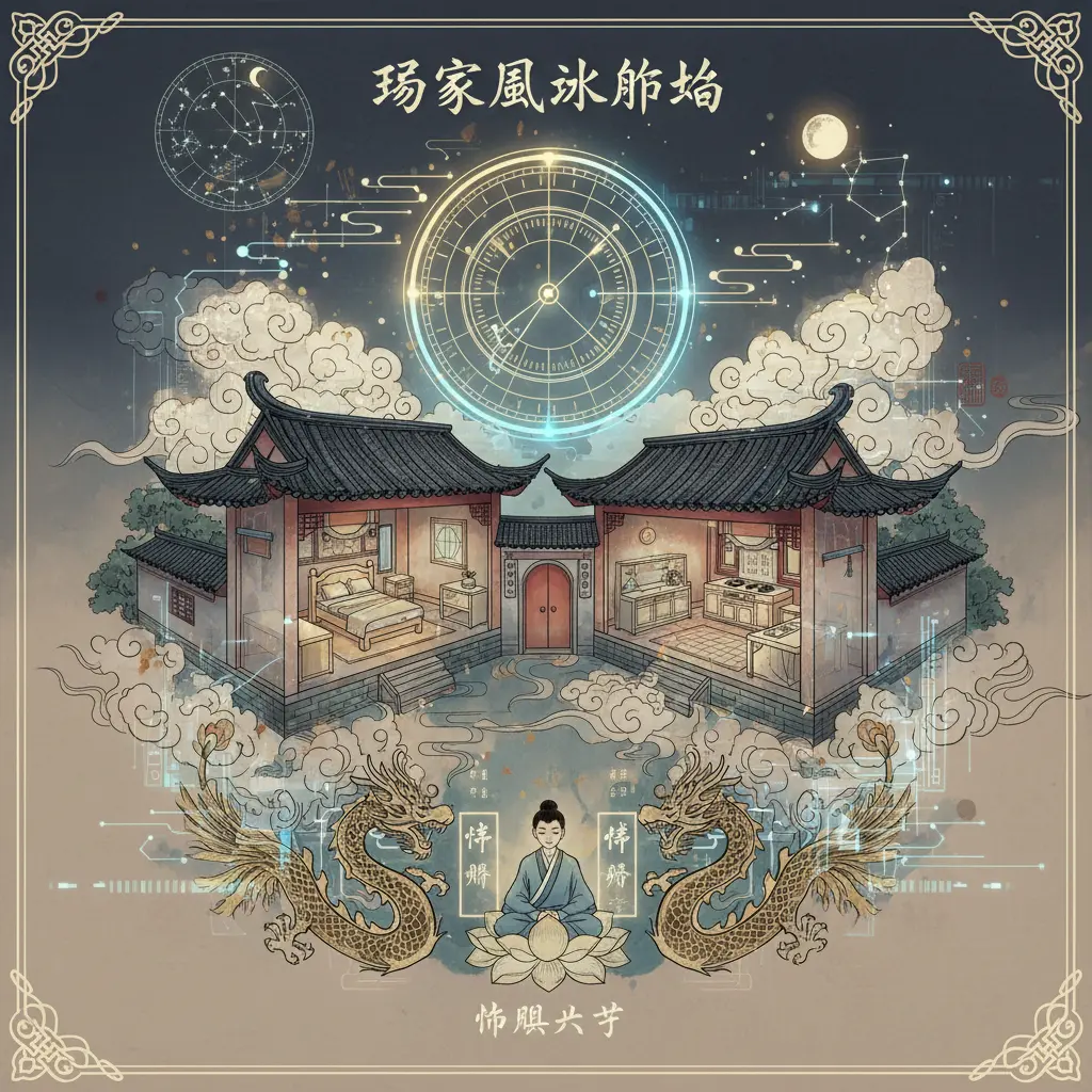 命盤八字 - 居家風水佈局