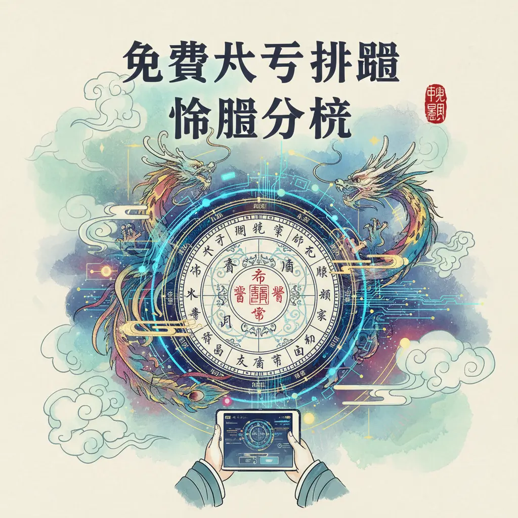 免費八字排盤 - 命盤分析