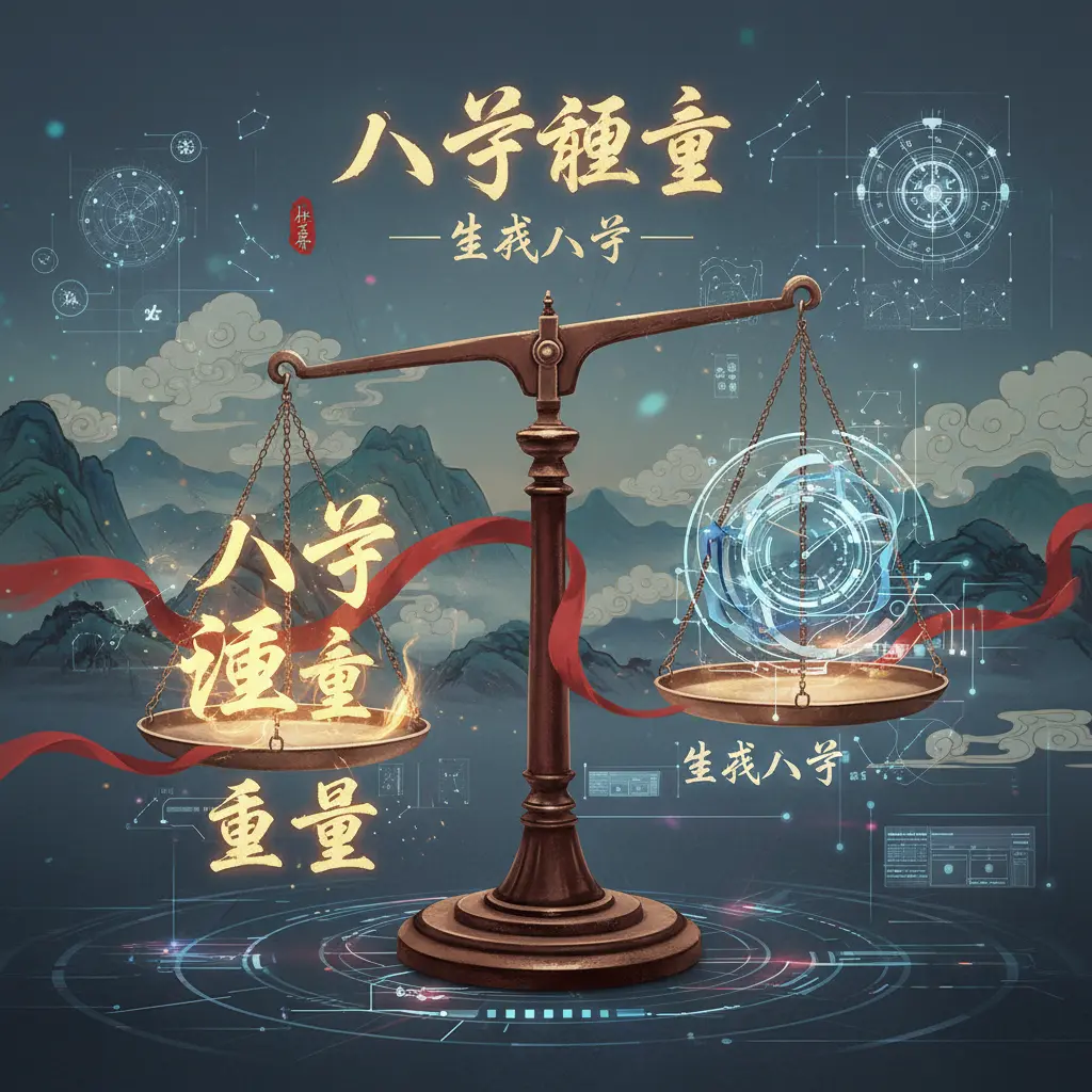 生辰八字 - 八字重量
