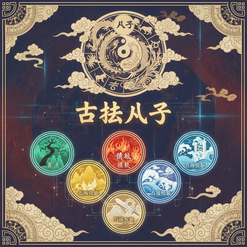 五行查詢 - 古法八字