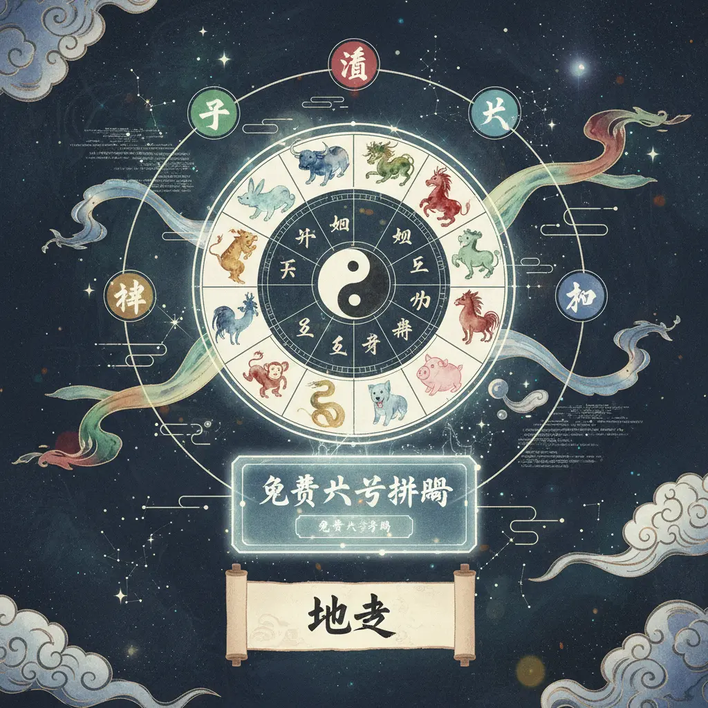免費八字排盤 - 地支