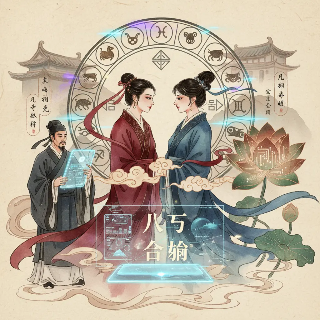 八字合婚 - 八字分析