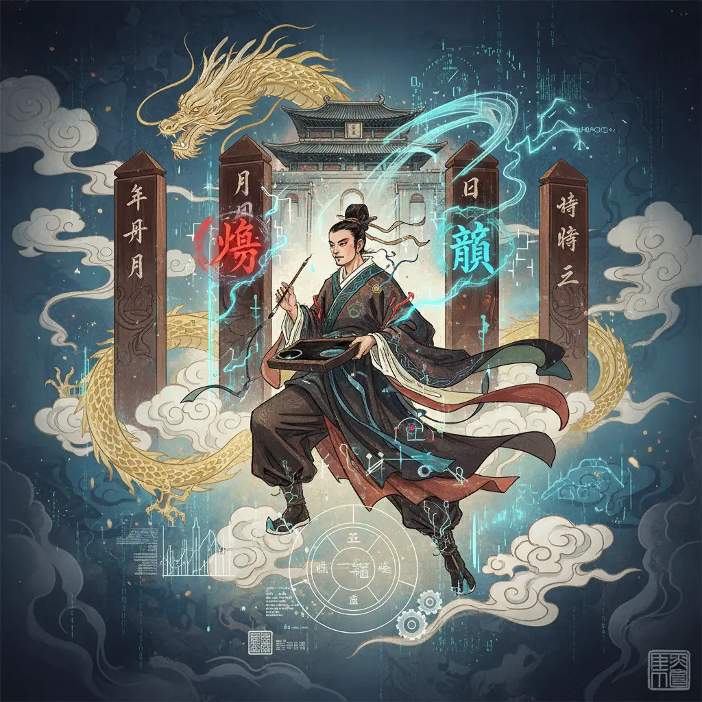 四柱八字 - 傷官格