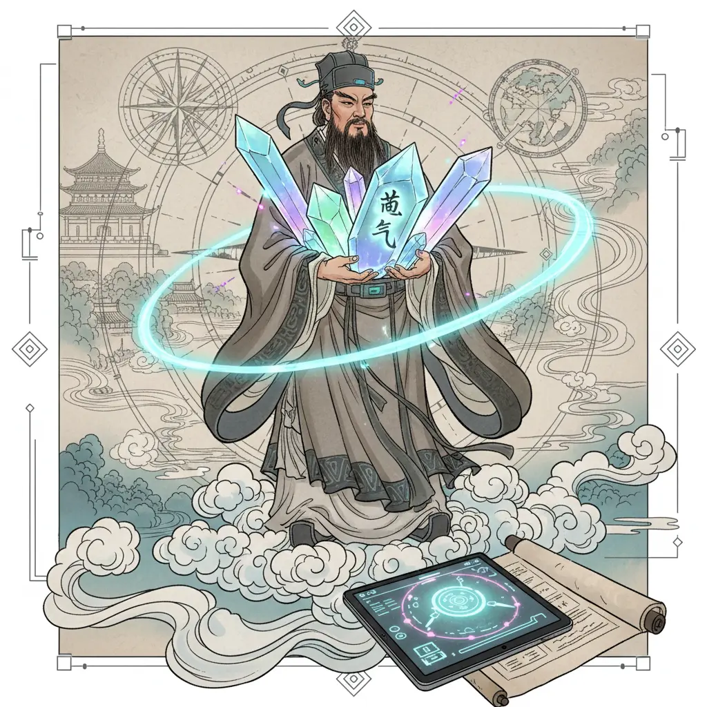 袁天罡 - 能量水晶