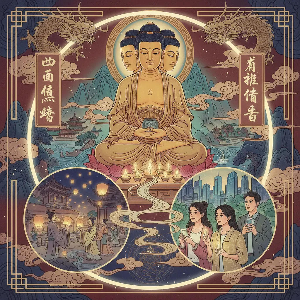 前世今生 - 四面佛點燈