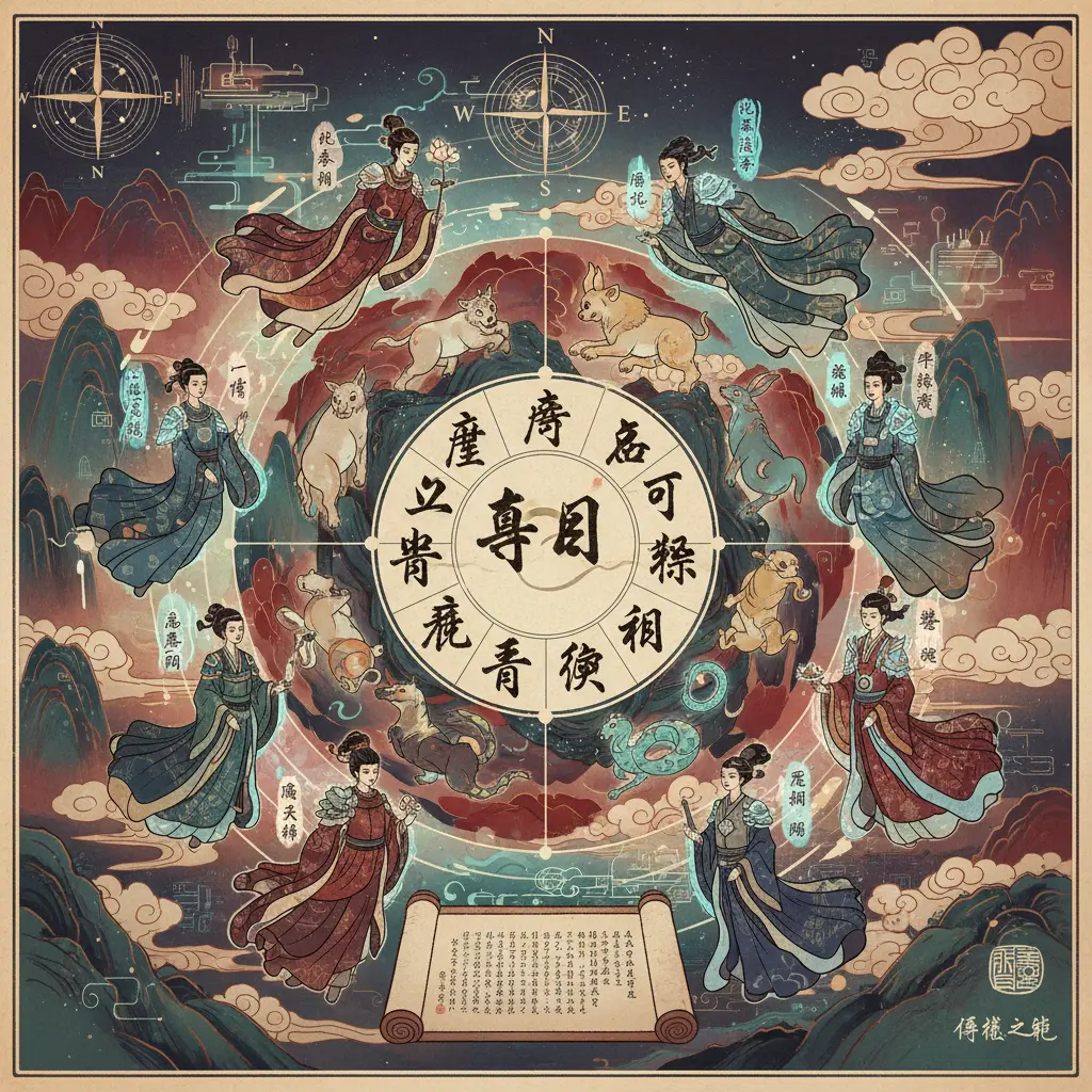 十神 - 天干地支