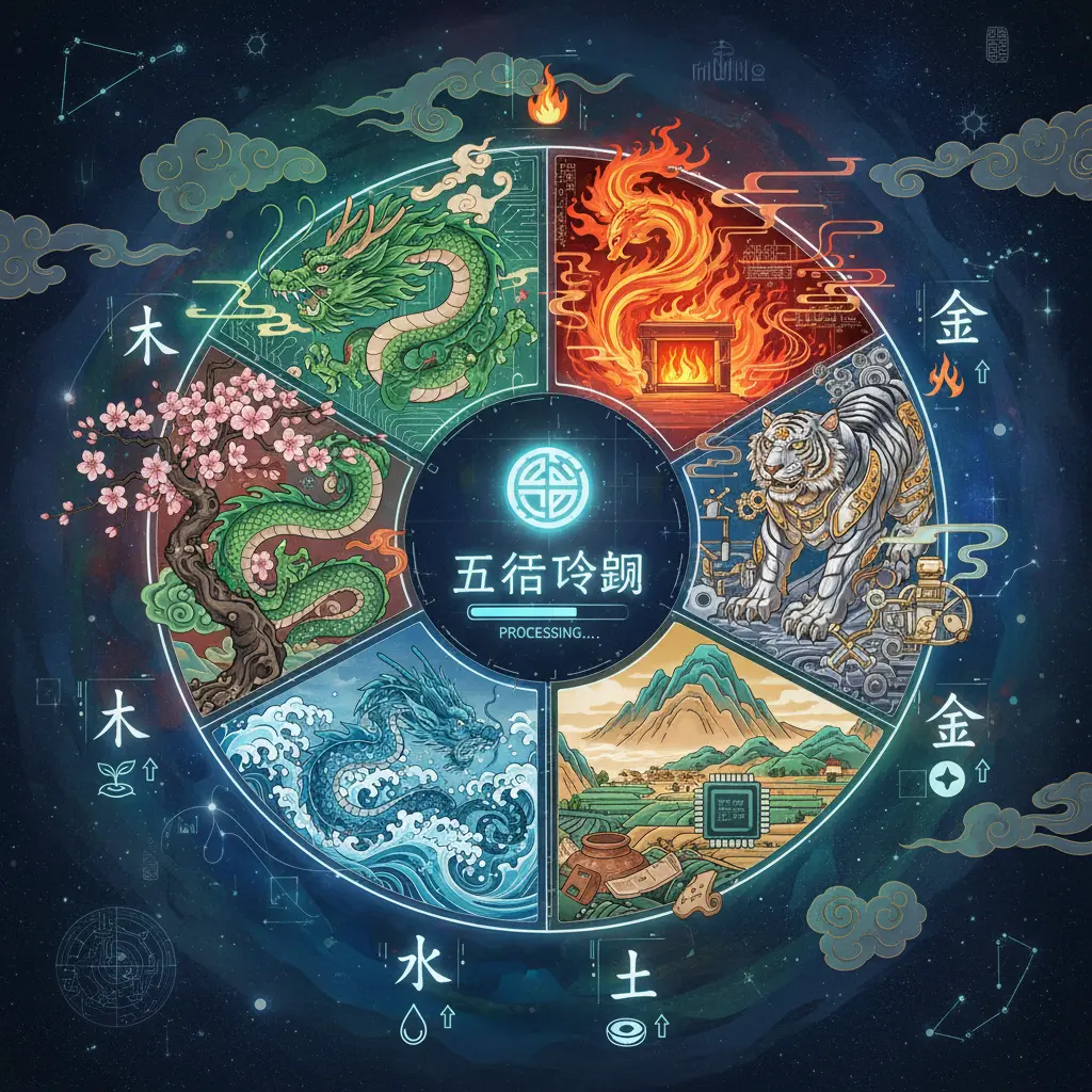 五行查詢 - 五行