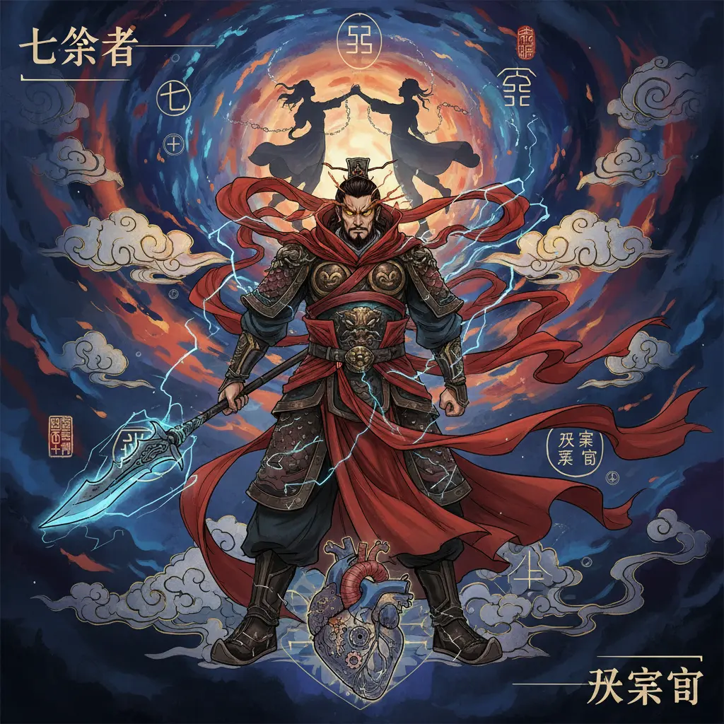 夫妻宮 - 七殺星