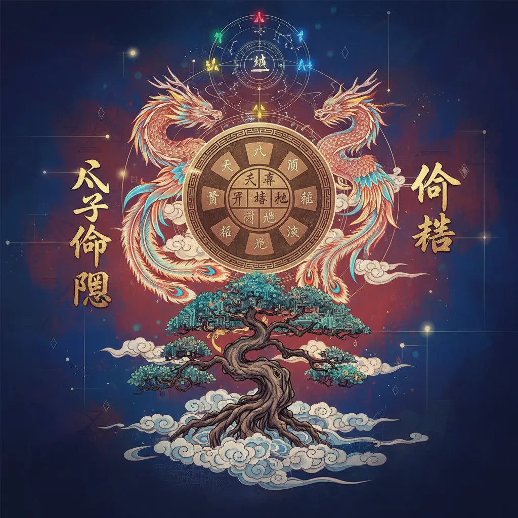 命格 - 八字命盤