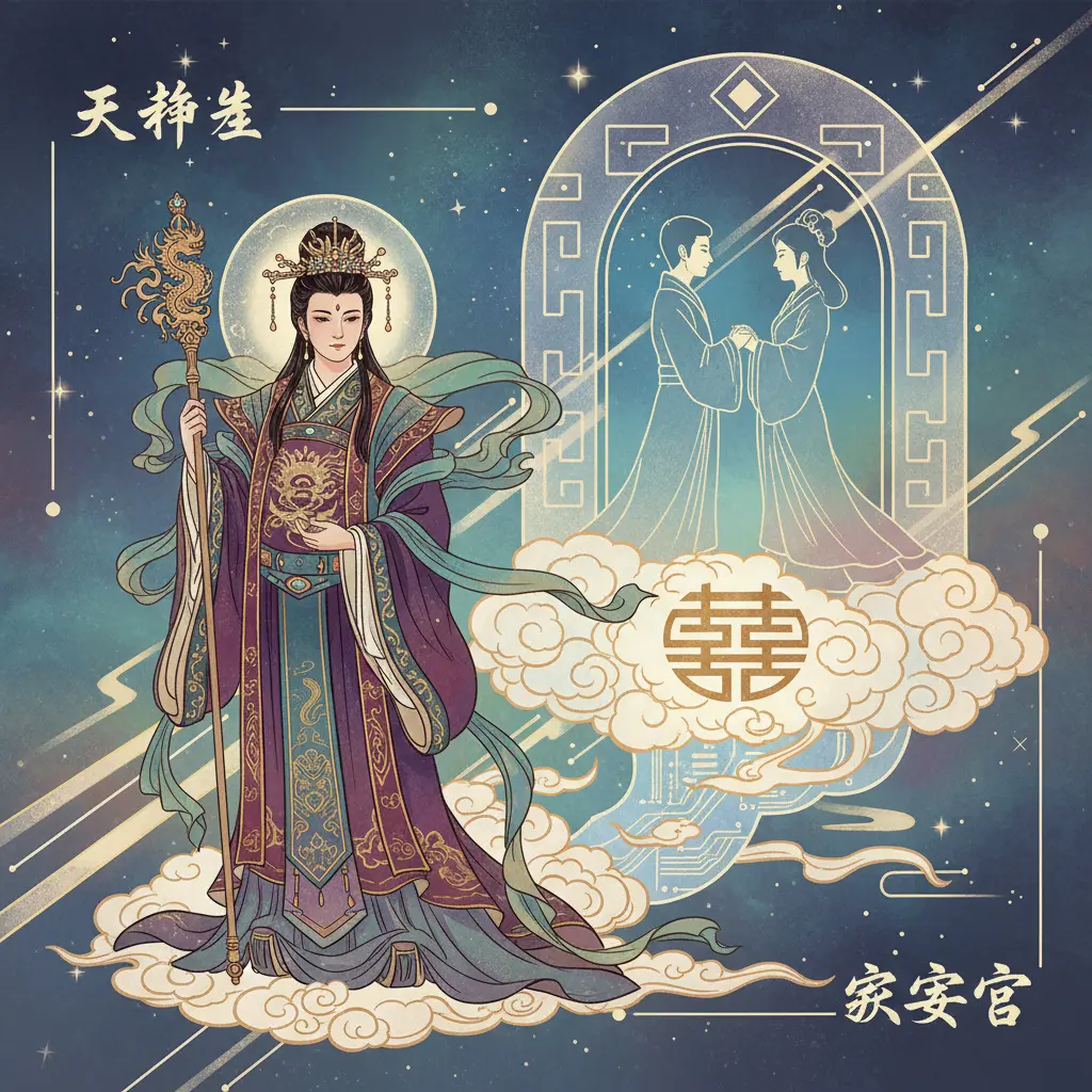 夫妻宮 - 天府星