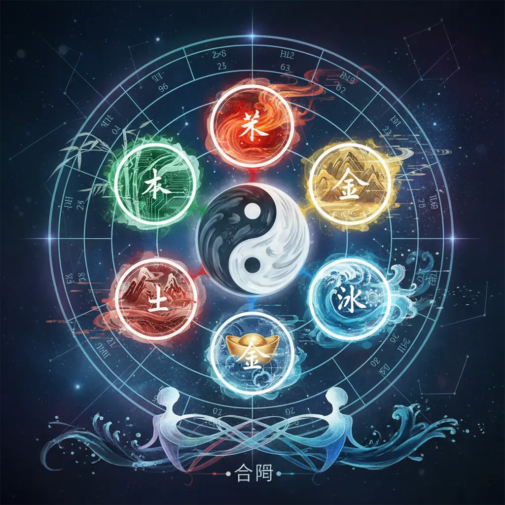 八字合盤 - 五行