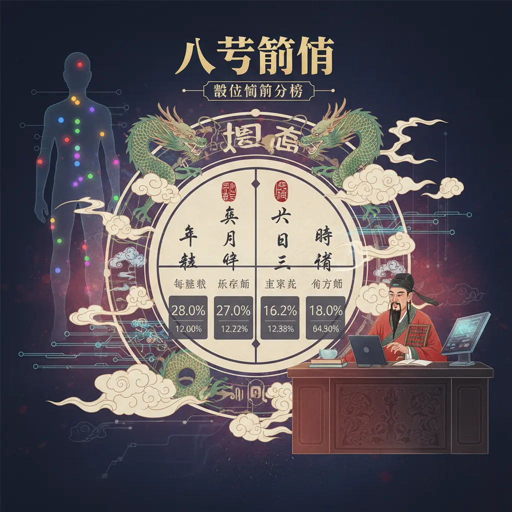 八字命盤 - 八字算命