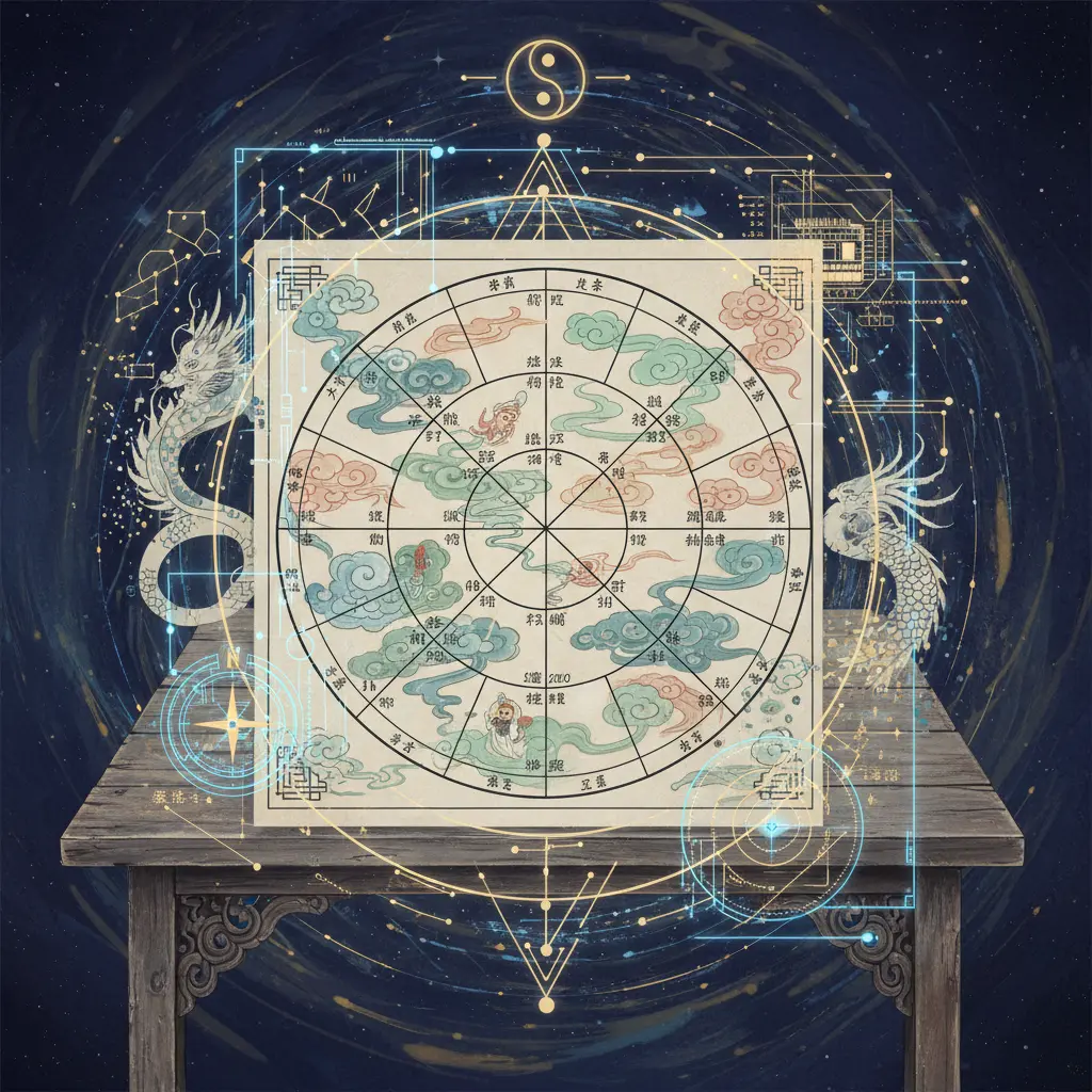 紫微鬥數 - 命盤