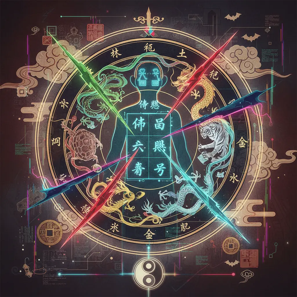 命盤八字 - 五行生剋