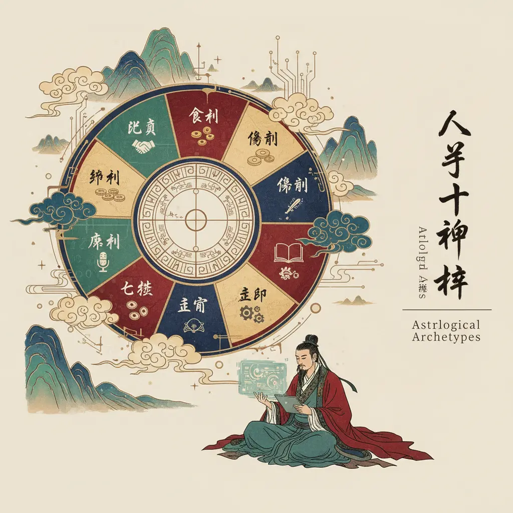 八字分析 - 十神