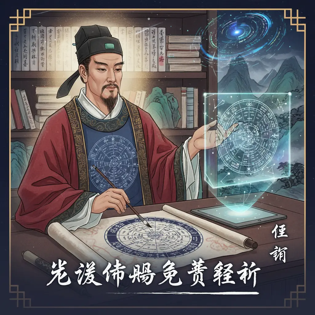 紫微命盤免費解析 - 命理諮詢
