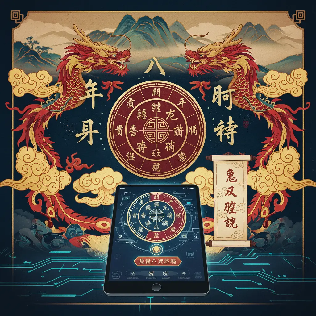 免費八字排盤及解說 - 八字命盤