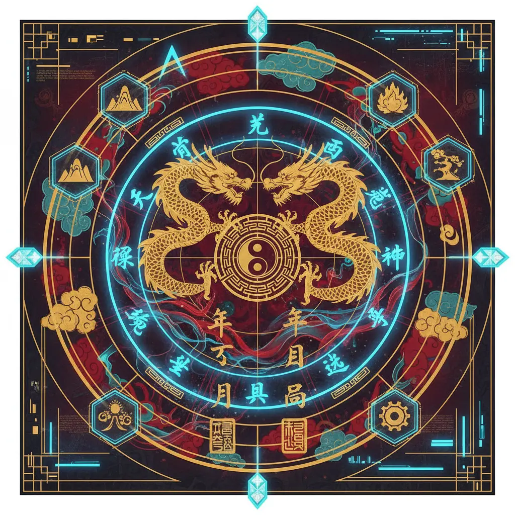 命盤 - 八字命盤