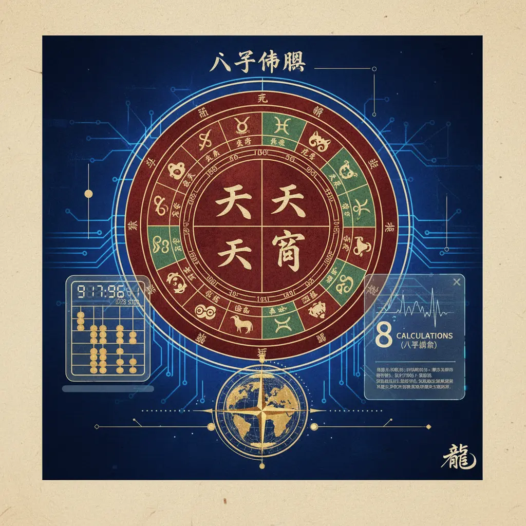 八字計算 - 八字命盤