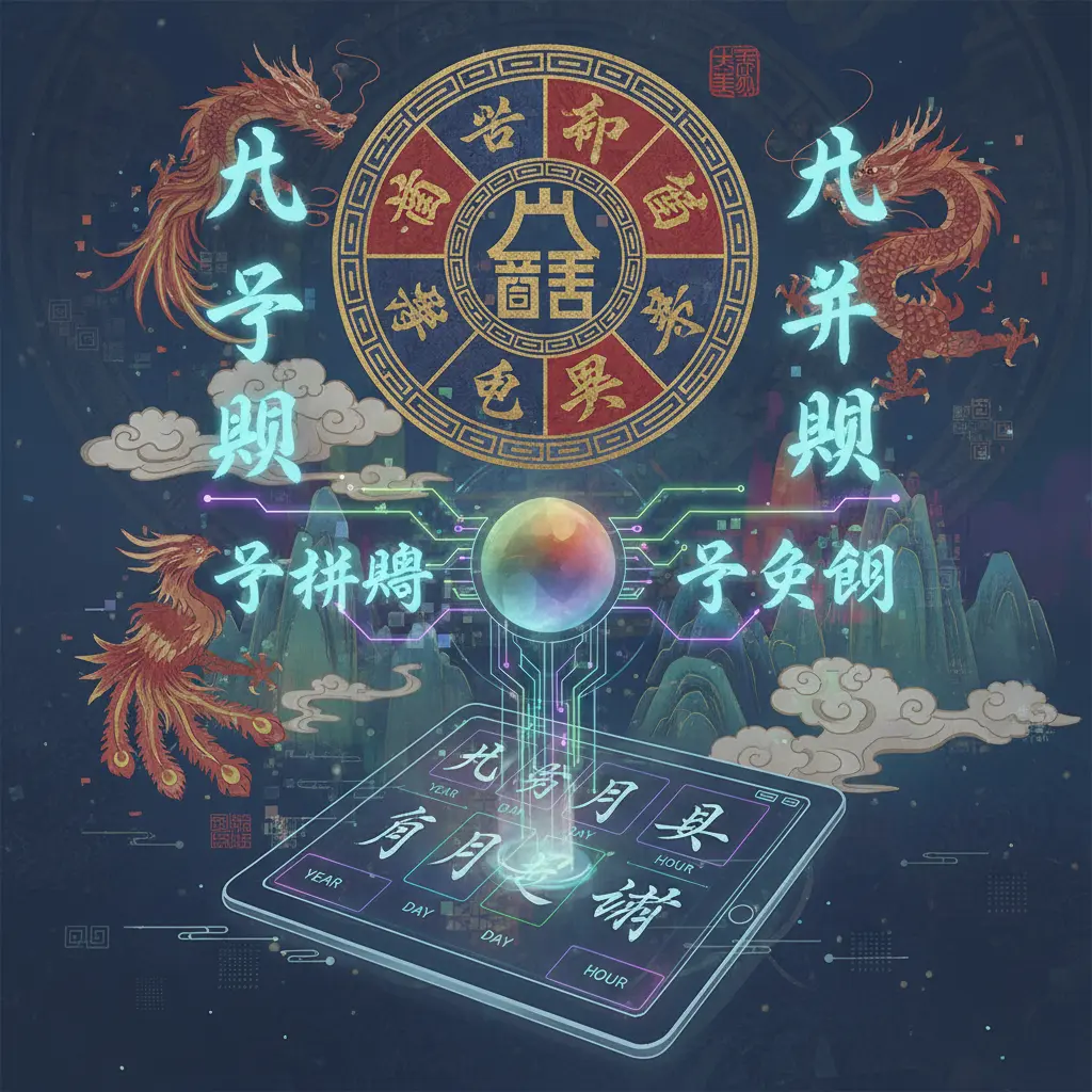 八字查詢 - 八字排盤