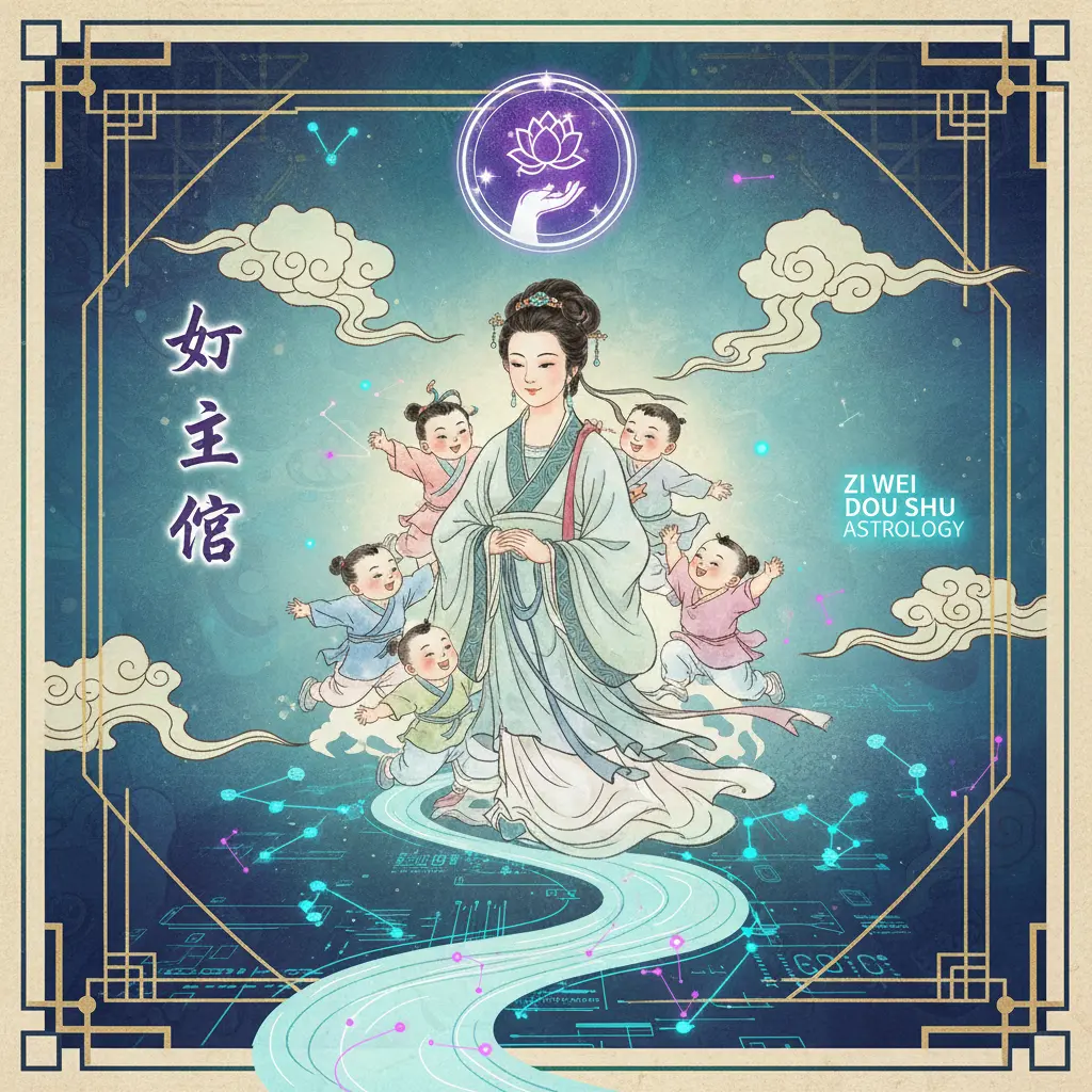 紫微鬥數 - 子女宮