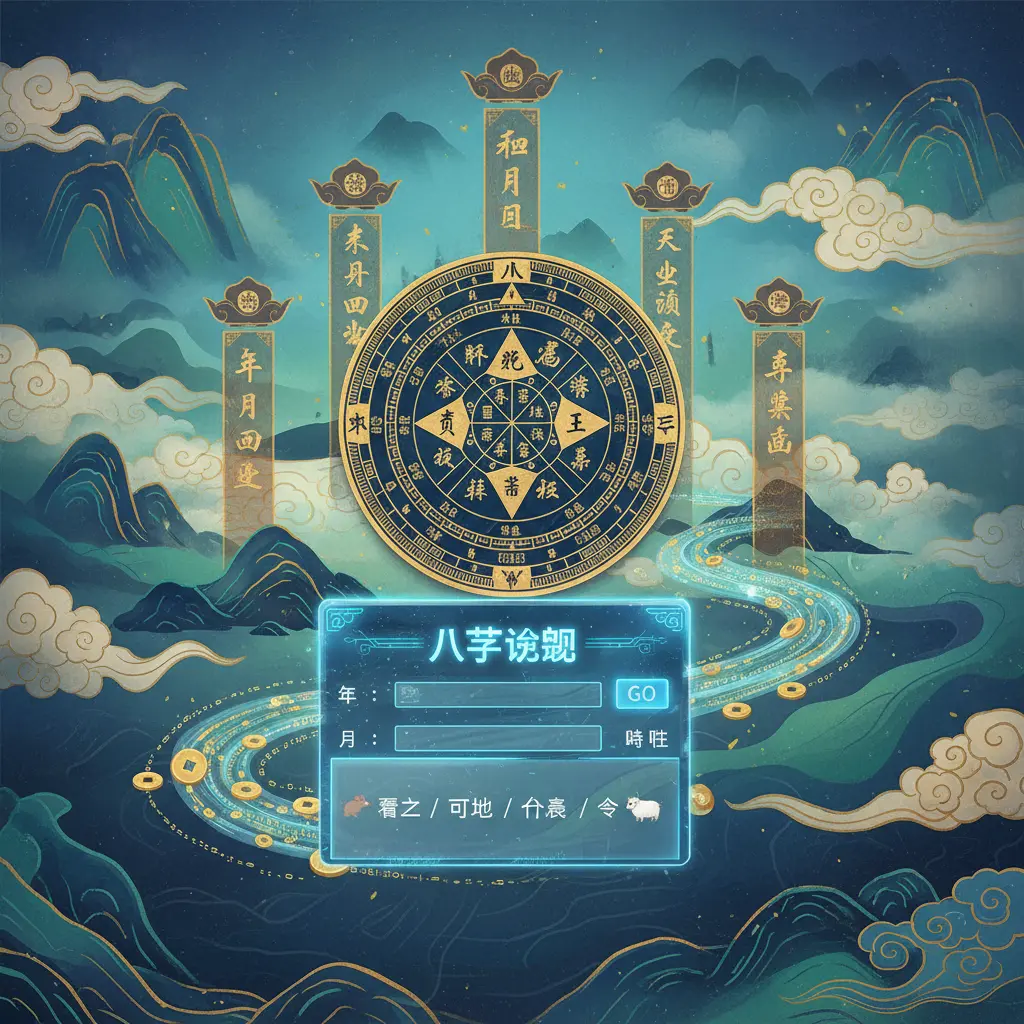 八字查詢 - 四柱八字