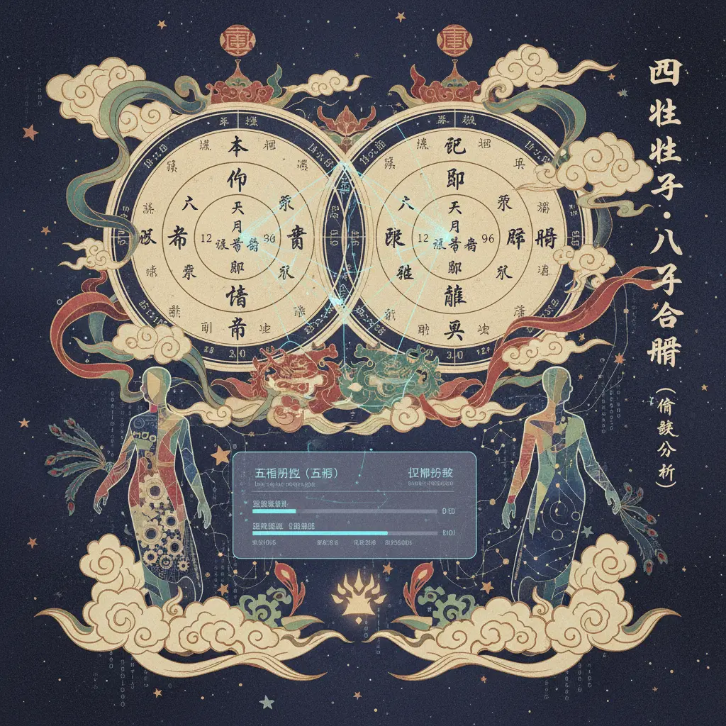八字合盤 - 四柱八字